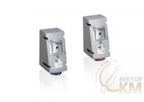 ABB  | Розетка 16А 2P+E IP44 в боксе А  2CMA168133R1000