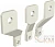 Вывод силовой для стац. выкл. ES XT1 (уп.8шт) ABB 1SDA066892R1