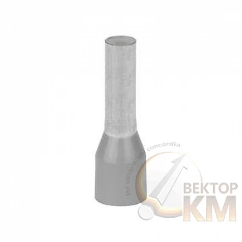 Наконечник кабельный FER4008P-G медь лужен./полипропилен втулка серый 4кв.мм 8мм (уп.500шт) ABB 7TCA301140R0213