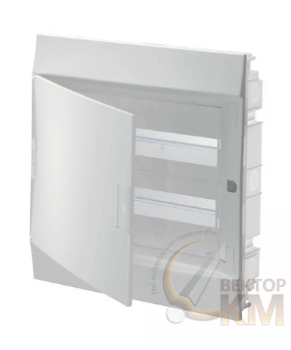 ABB  | Бокс СП Mistral41 36М непрозр. дверь 850град. 2 ряда (без клемм)  1SLM004100A1306