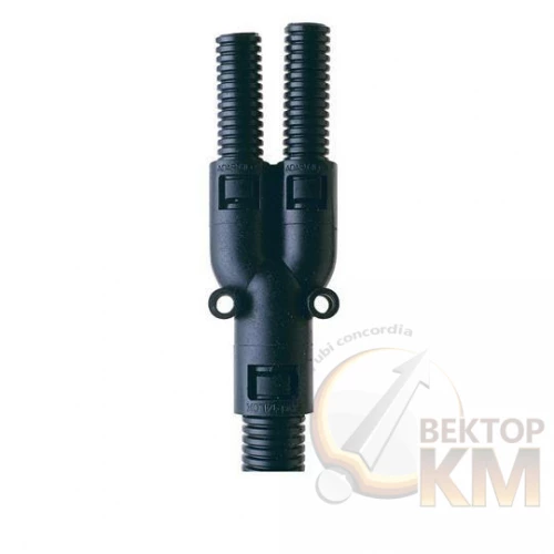 ABB  | Ответвитель A daptalok ATS AL Y-образный d16 d13 d13 AL161313/Y/GR сер. черн./желт. (уп.10шт)  7TCA296000R0511