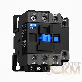 Контактор NXC-25 25А 220В/АС3 1НО+1НЗ 50Гц (R) CHINT 836851