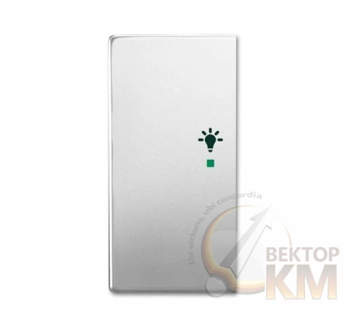 ABB  | Клавиша двойная левая free@home освещение; future сталь  2CKA006220A0539