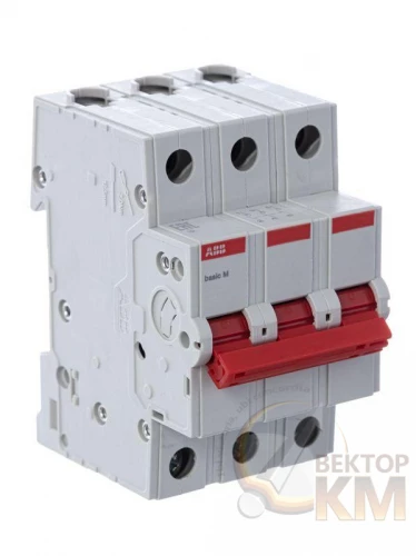 ABB  | Выключатель нагрузки мод. 3п 25А Basic M BMD51325  2CDD643051R0025