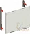 Модуль пустой 1ряд/3рейки ABB MBB118