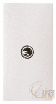 Механизм mini-jack 3.5мм разъема 1мод. Zenit бел. ABB 2CLA215540N1101