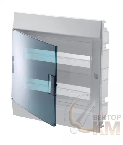 ABB  | Бокс СП Mistral41 36М зел. дверь 2 ряда 850град. (без клемм)  1SLM004100A1406