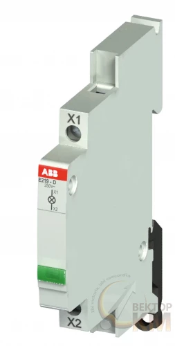 2CCA703402R0001 ABB | Лампа индикаторная 115-250В AC E219-D зел.  