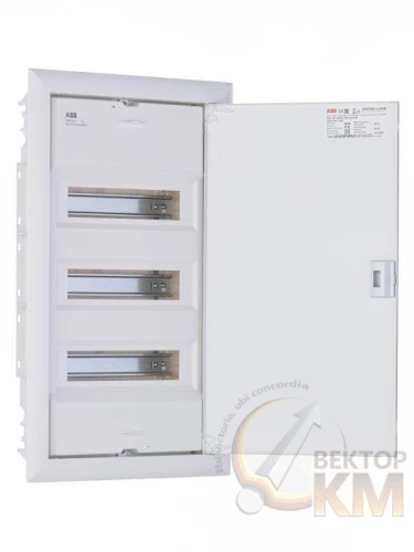 ABB  | Шкаф внутреннего монтажа на 36М с самозажимными N/PE UK630P3RU  2CPX077852R9999