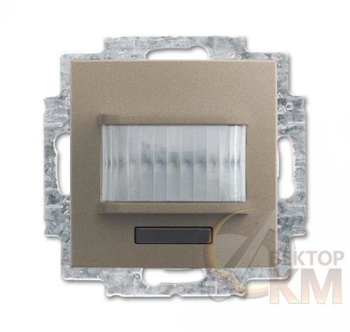 ABB  | Датчик движения/активатор выключателя free@home; 1-кан.; беспроводной; Basic 55; MSA-F-1.1.1-93-WL шампань  2CKA006200A0088