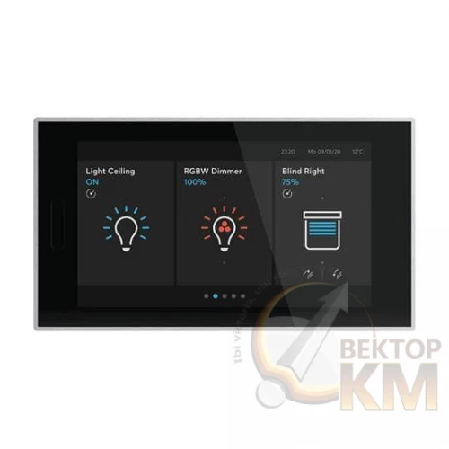 ABB  | Панель сенсорная RT/U30.0.1-825 RoomTouch 5 дюйм. черн. стекло  2TMA200050B0005