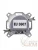 ABB  | Розетка TV-R Levit проходная 7дБ сер.  2CHH083607A6016