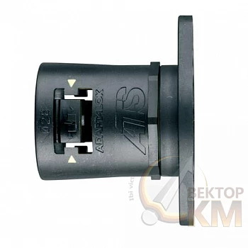 Фланец Adaptalok AT FL d16мм AT16/FL/A/BLY прямой нейлон/эластомер черн./желтый (уп.10шт) ABB 7TCA296170R0092