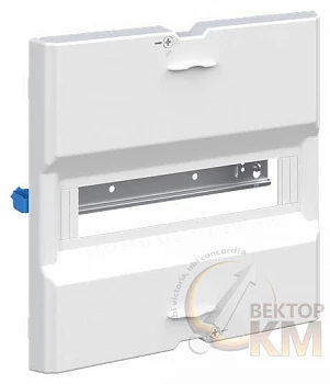 Набор для шкафа UK61.. (пластрон рама с DIN-рейками клеммы N/PE) ABB 2CPX031139R9999