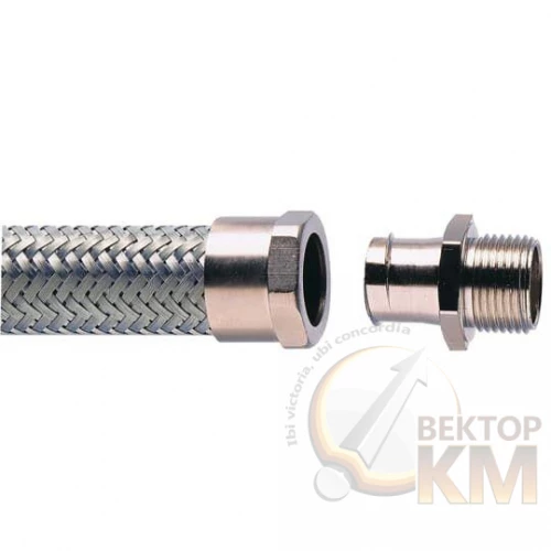 ABB  | Фитинг Adaptasteel SPB A M50 d50мм SPB50/M50/A прямой никелир. латунь серебр.  7TCA296040R0162
