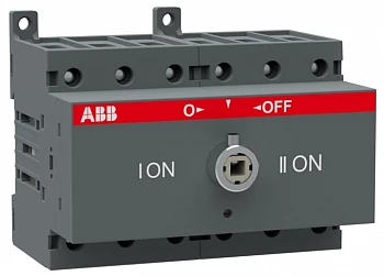 Рубильник реверсивный OT63F3C 63А (45А AC23) ABB 1SCA105338R1001