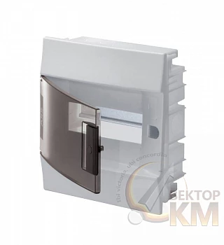 Бокс СП Mistral41 8М прозр. дверь (c клемм) ABB 1SLM004101A2202