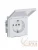 Розетка 1-м СП Solo/future 16А IP20 250В Schuko с крышкой бел. бархат ABB 2CKA002018A1494 ABB | Розетка 1-м СП Solo/future 16А IP20 250В Schuko с крышкой бел. бархат 2CKA002018A1494