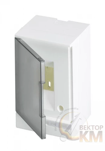 ABB  | Бокс настенный Basic E 2М сер. прозр. дверь (без клемм)  1SZR004002A2200