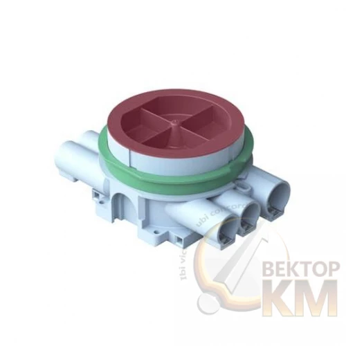 ABB  | Коробка монтажная для полых стен AU67 толщина материала 12-13/24-26мм  2TKA001746G1