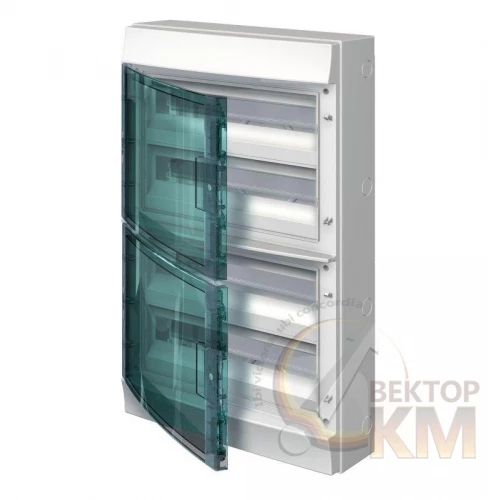 ABB  | Бокс настенный Mistral65 72М прозр. дверь GWT 750град.  1SL1219A00