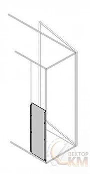 Перегородка задняя верт. H=800мм W=200мм ABB 1STQ008915A0000
