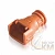 Разъем высокотемпер. CIH08-FCI02 нейлон 6 d8мм оранж. (уп.1000шт) ABB 7TCA298010R1055