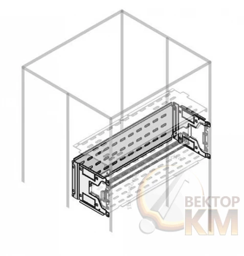 ABB  | Перегородка боковая DIN-модуля H=200мм (уп.2шт)  1STQ009080A0000
