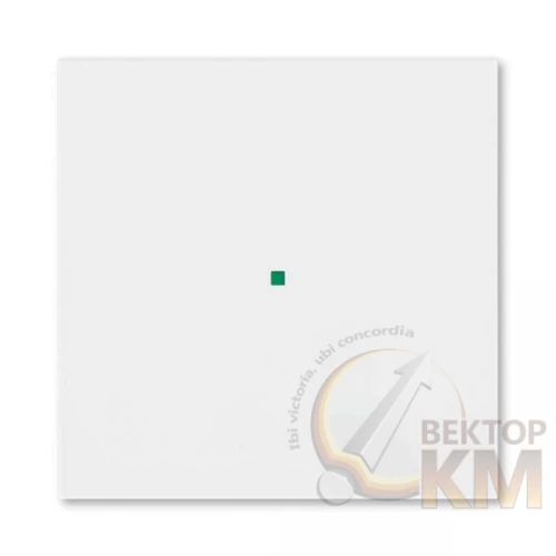ABB  | Клавиша Levit одинарная без символа free@home бел.  2CHH621000A4003