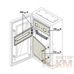 Набор для монтажа компонентов на 14мод. ABB PM1414K