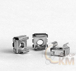 Гайка вставная М6 для 19-дюймовой рамы (уп.10шт) ABB ZX297P10