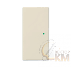 Клавиша двойная SR-2-92 free@home Basic 55 сл. кость ABB 2CKA006220A0640