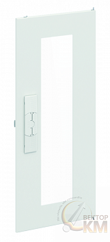 Дверь прозрачная 1х4 с замком CTT14S ABB 2CPX052356R9999