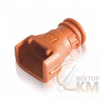 Разъем высокотемпер. CIH08-FCI03 нейлон 6 d8мм оранж. (уп.500шт) ABB 7TCA298010R1056