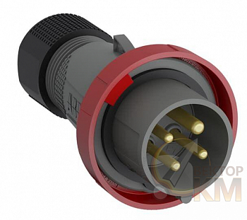 Вилка кабельная Easy&Safe 332EP11W 32А 3P+E IP67 11ч ABB 2CMA101107R1000