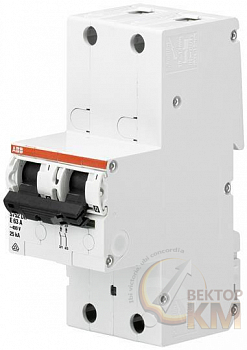 Выключатель автоматический 2п S752DR-E32 селект. ABB 2CDH782010R0322