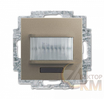 Датчик движения/активатор выключателя free@home; 1-кан.; беспроводной; Basic 55; MSA-F-1.1.1-93-WL шампань ABB 2CKA006200A0088