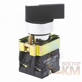 Переключатель NP2-BJ41 2 полож. с возвратом 1НО IP40 CHINT 573827