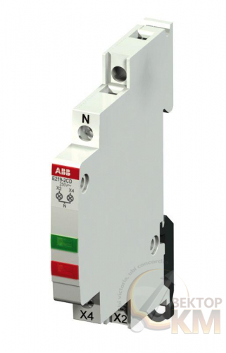ABB  | Лампа индикаторная 115-250В AC E219-D зел.  2CCA703911R0001