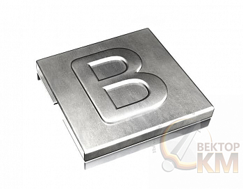 Маркировка для каб. стяжки нерж. сталь "B" (уп.100шт) ABB 7TCG009470R0075