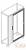 Дверь стеклянная IP40 с руч.H=1800мм W=1000мм ABB 1STQ007335A0000