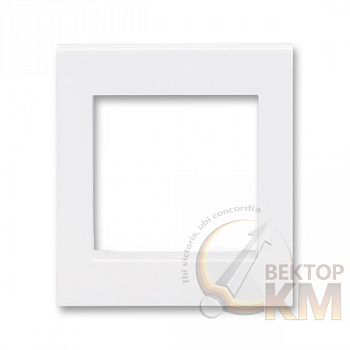 Панель сменная Levit промежуточная на многопостовую рамку бел. ABB 2CHH010350B8003