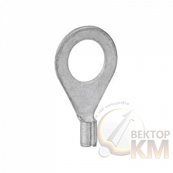 Наконечник кабельный R2.5-5DIN медь лужен. кольцо 1.5-2.5кв.мм M5 (уп.100шт) ABB 7TCA301010R0094