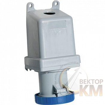 Розетка наружн. уст. 63А 380В 2P+E IP67 ABB 2CMA167308R1000