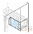 Перегородка + уголок P0 H=250мм W=800мм ABB 1STQ008948A0000