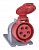 Розетка наружн. уст. 16А 3P+N+E IP44 Amphenol Industrial (бывш. ABB) 2CMA193115R1000