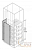 Перегородка верт. задняя H=1000мм W=400мм ABB 1STQ009124A0000