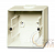 Коробка для открытого монтажа 1 пост Basic 55 сл. кость ABB 2CKA001799A0971