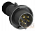 Вилка кабельная Easy&Safe 416EP1W 16А 3P+N+E IP67 1ч ABB 2CMA101085R1000