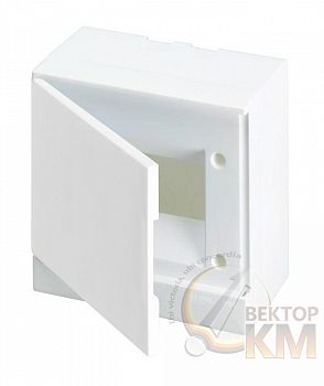 Бокс настенный Basic E 6М бел. непрозр. дверь (с клемм) ABB 1SZR004002A2102